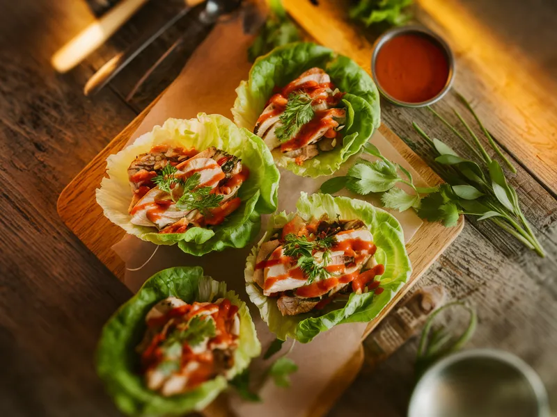 Chicken Lettuce Wraps