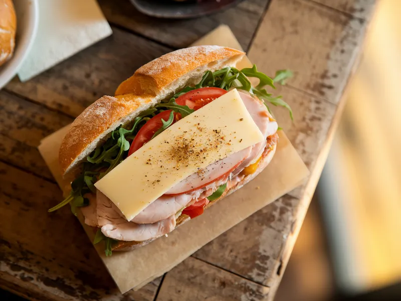 Turkey & Provolone Sandwich